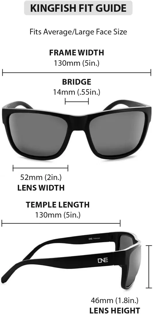 OPTIC NERVE Unisex Mashup Polarized Sunglasses - UVA/UVB Protection Lightweight Shades for Outdoor Activities for Men & Women