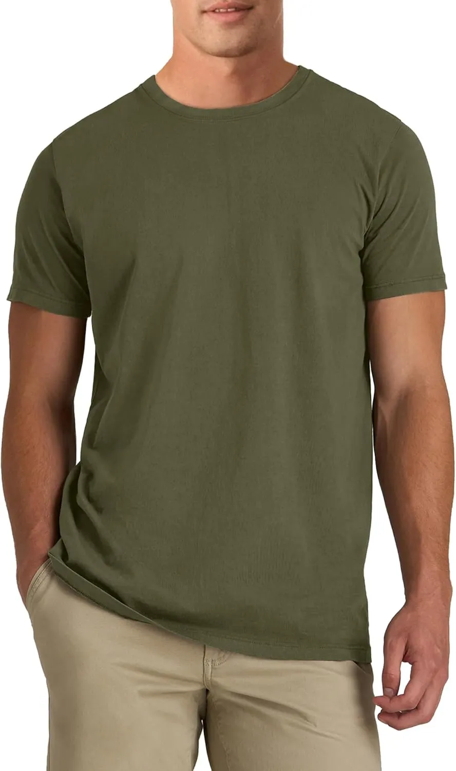 PLEPAN Mens Cotton T-Shirt Multipack – Short Sleeve Classic Fit Crew Neck, Luxuriously Soft Casual Shirt