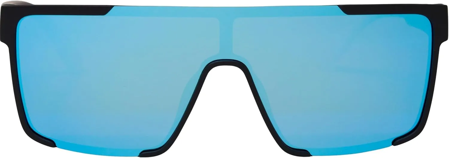 Polarized Shield Sunglasses for Men and Women UV400 Protection Flat Top Design Lightweight TR90 Fashion Shades