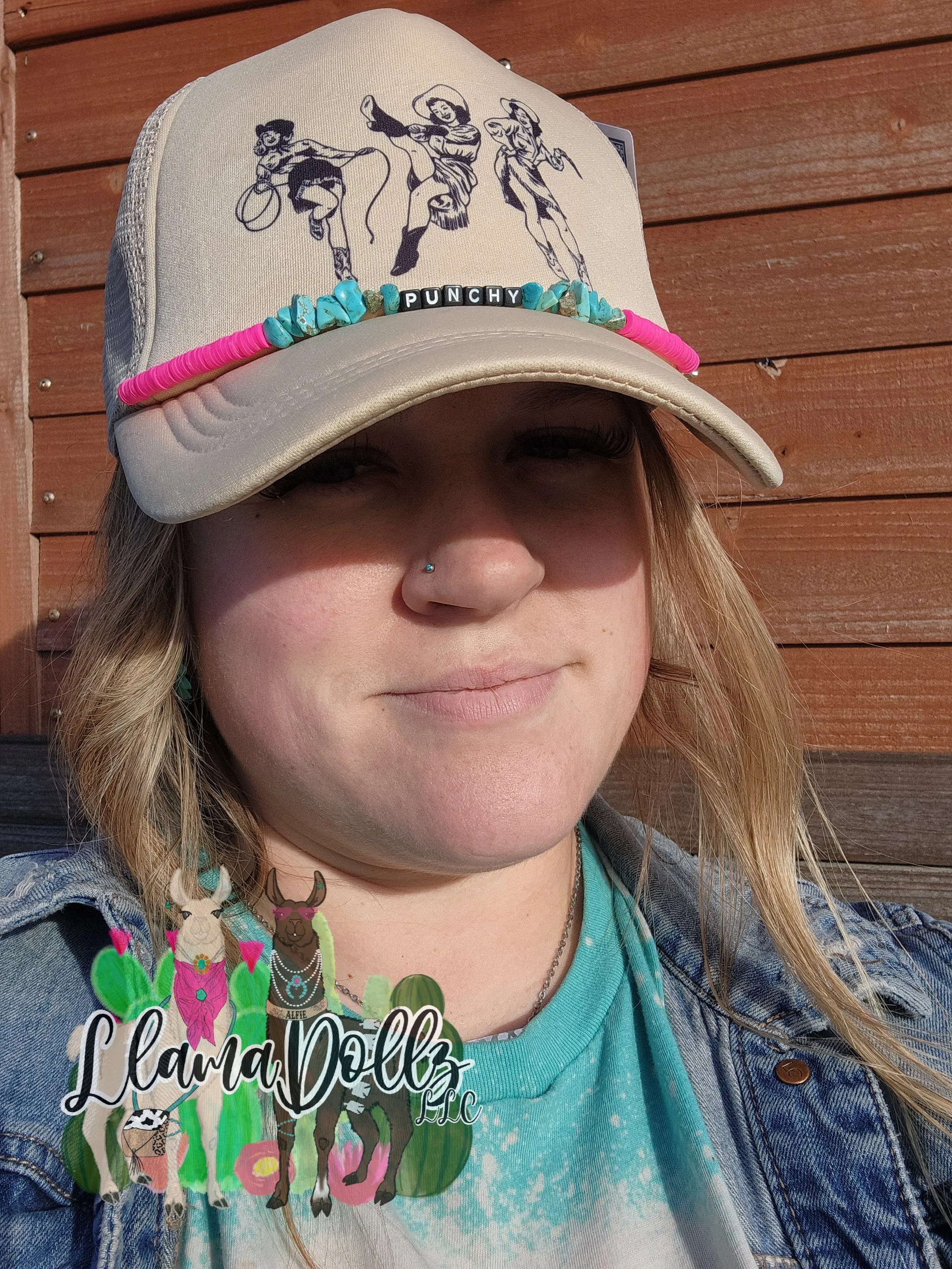 Punchy Trucker Hat Charm