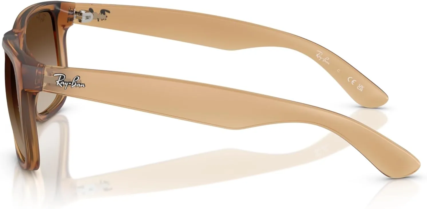 Ray-Ban RB4165F Justin Low Bridge Fit Rectangular Sunglasses