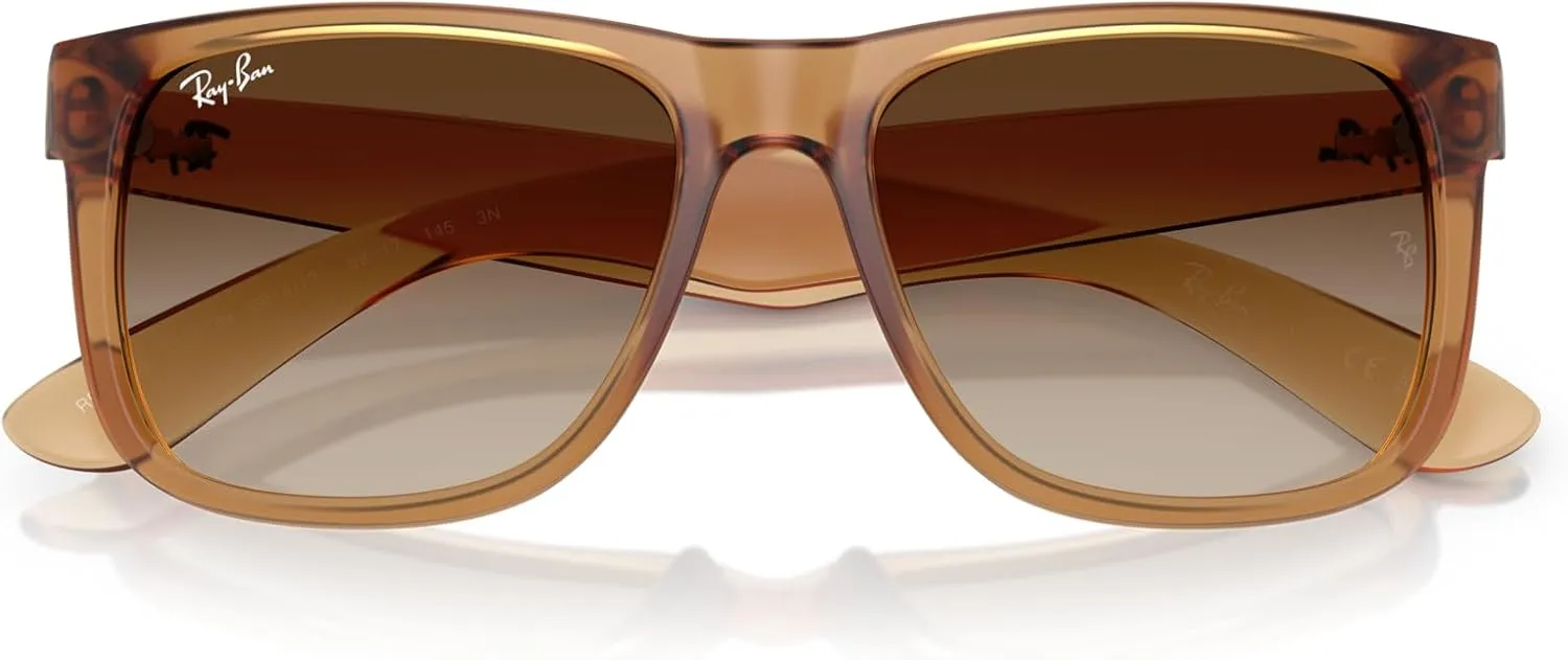 Ray-Ban RB4165F Justin Low Bridge Fit Rectangular Sunglasses