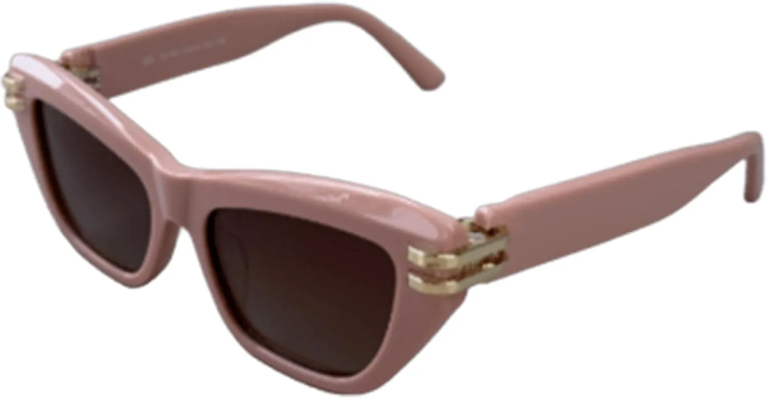 Retro Cat Eye Sunglasses for Women Vintage Polarized Sunglasses Womens Trendy Style Cateye Square Sun Glasses