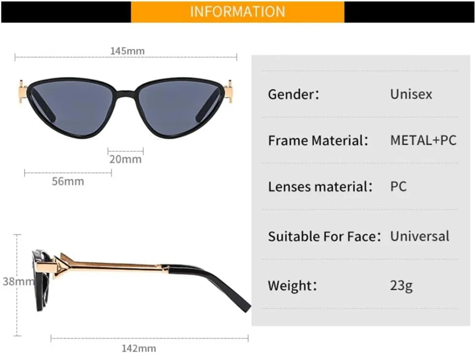 Small Cat Eye Sunglasses Women Men Retro Shades Sun Glasses Female Oculos De Sol UV400
