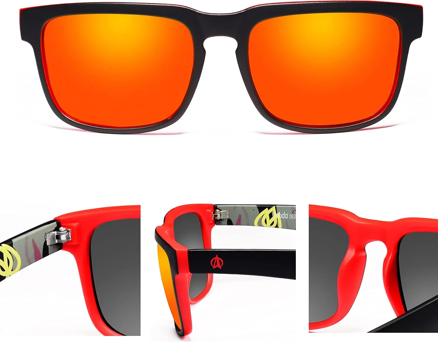 Sports Polarized Sunglasses For Men Cycling Driving Fishing Sun Glasses Women 100% UV Protection HD5089
