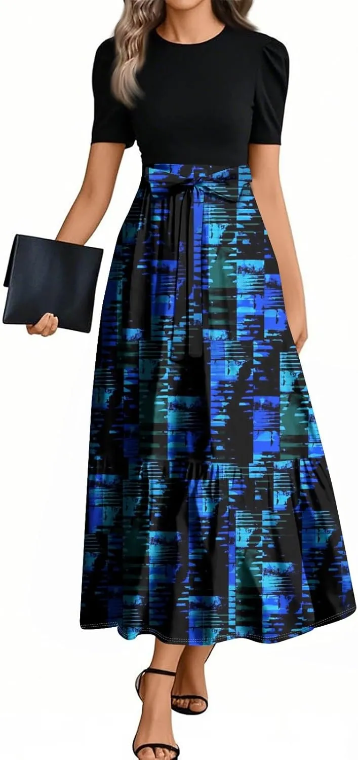Spring Dresses for Women 2025,Summer Dress for Women A Line Wedding Guest Womens Easter Dresses Plus Size Formal
