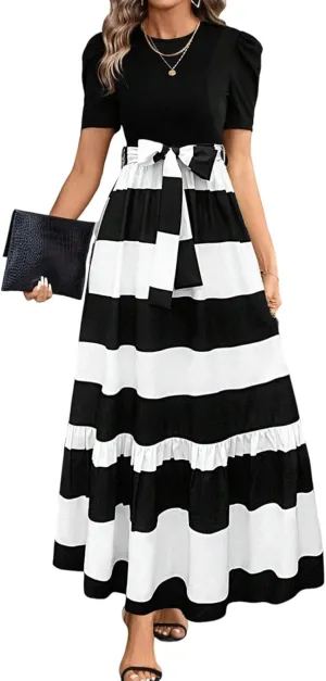 Spring Dresses for Women 2025,Summer Dress for Women A Line Wedding Guest Womens Easter Dresses Plus Size Formal
