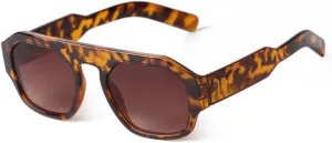 Square Sunglasses Women Round Gradient Gray Lens Frame Sun Glasses Men Shades