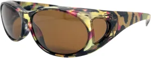 The Camo Guard Polarized Fit Over Sunglasses, Unisex OTG Wrap Around Over Glasses