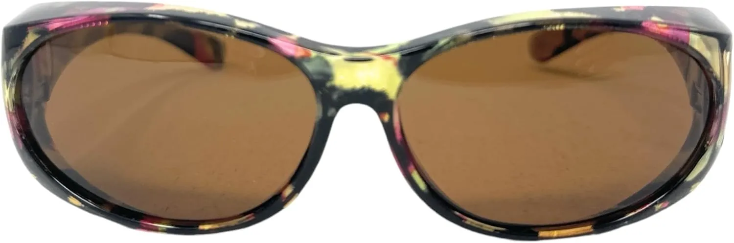 The Camo Guard Polarized Fit Over Sunglasses, Unisex OTG Wrap Around Over Glasses