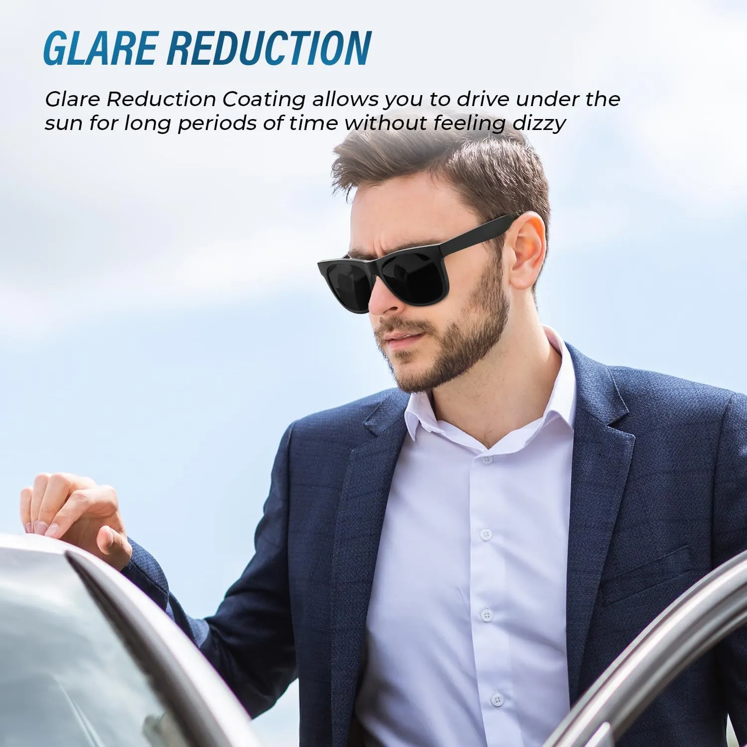 VELAZZIO Mens Sunglasses Polarized With UV400 Protection, Fits for Women Fashion Driving, Fishing, Sports, Beach, Golfing