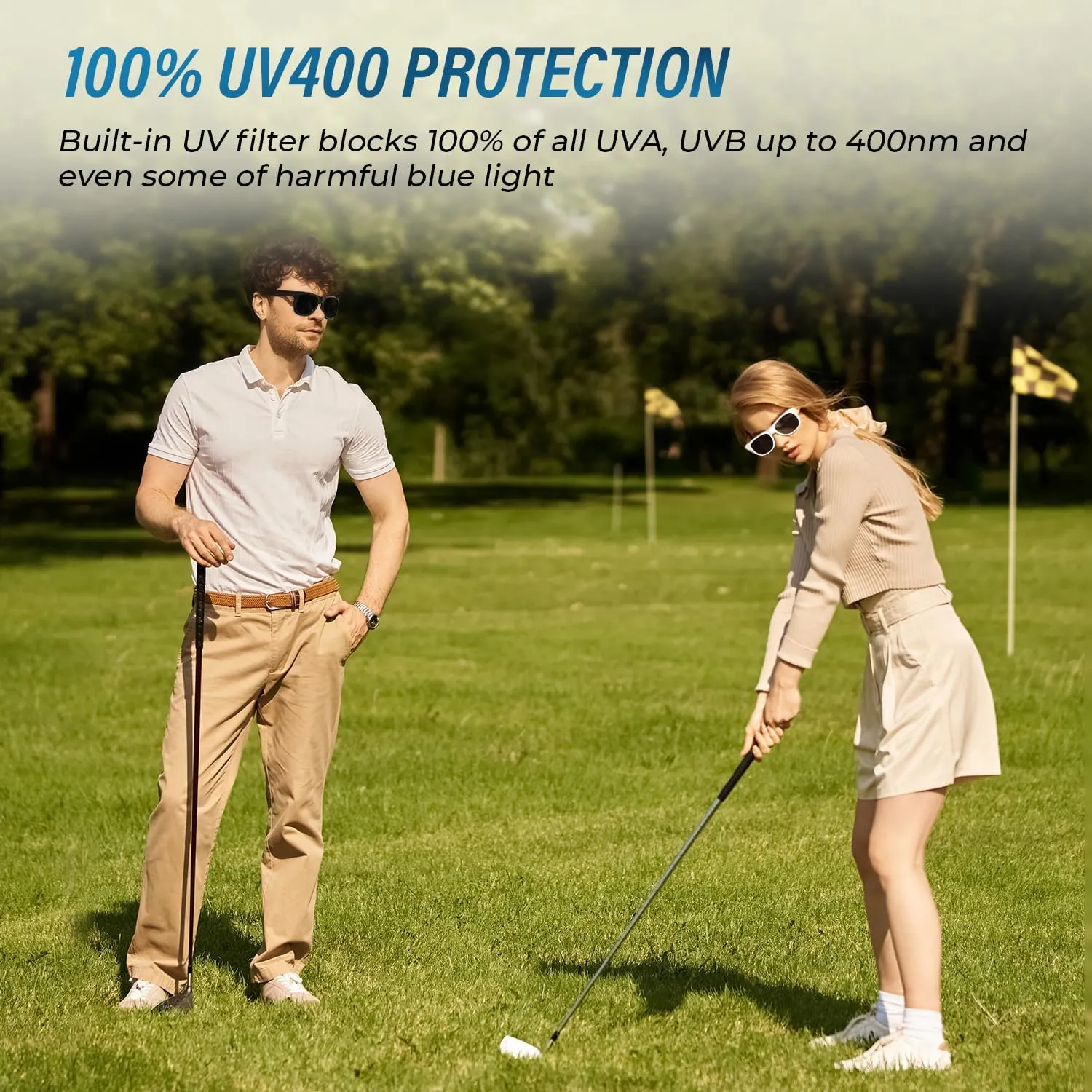 VELAZZIO Mens Sunglasses Polarized With UV400 Protection, Fits for Women Fashion Driving, Fishing, Sports, Beach, Golfing