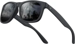 VELAZZIO Mens Sunglasses Polarized With UV400 Protection, Fits for Women Fashion Driving, Fishing, Sports, Beach, Golfing