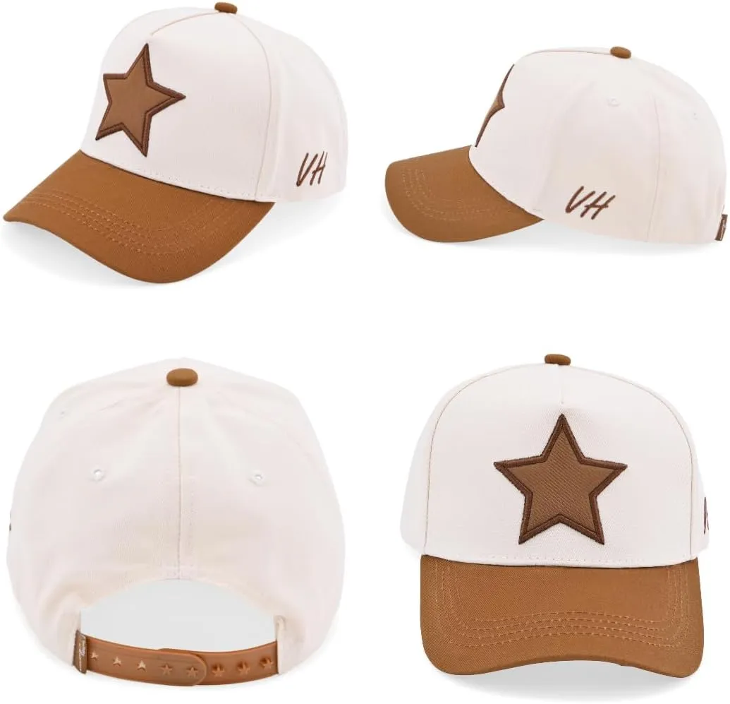 Vintage Havana Trucker Hats Women & Men | Western Retro Snapback Hat | Cute Trendy Fashion Baseball Cap | Tan Green Brown Red