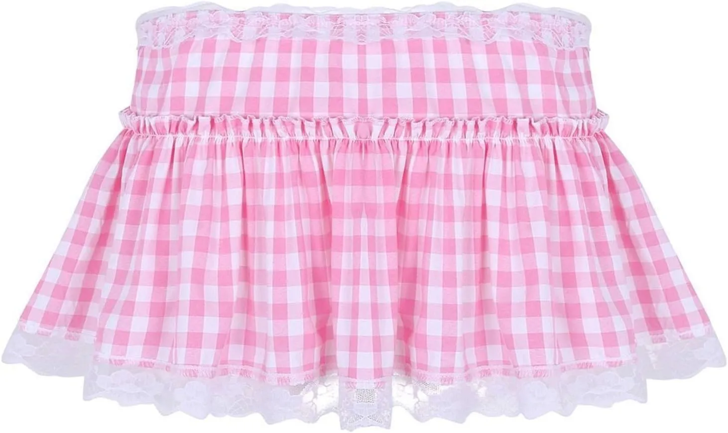 Women Cute Lace Mini Skirt Ruffle Layered Y2k Short Lace Skirts Low Rise Flowy Sexy Pleated Mini Skirts Fairy Sweet