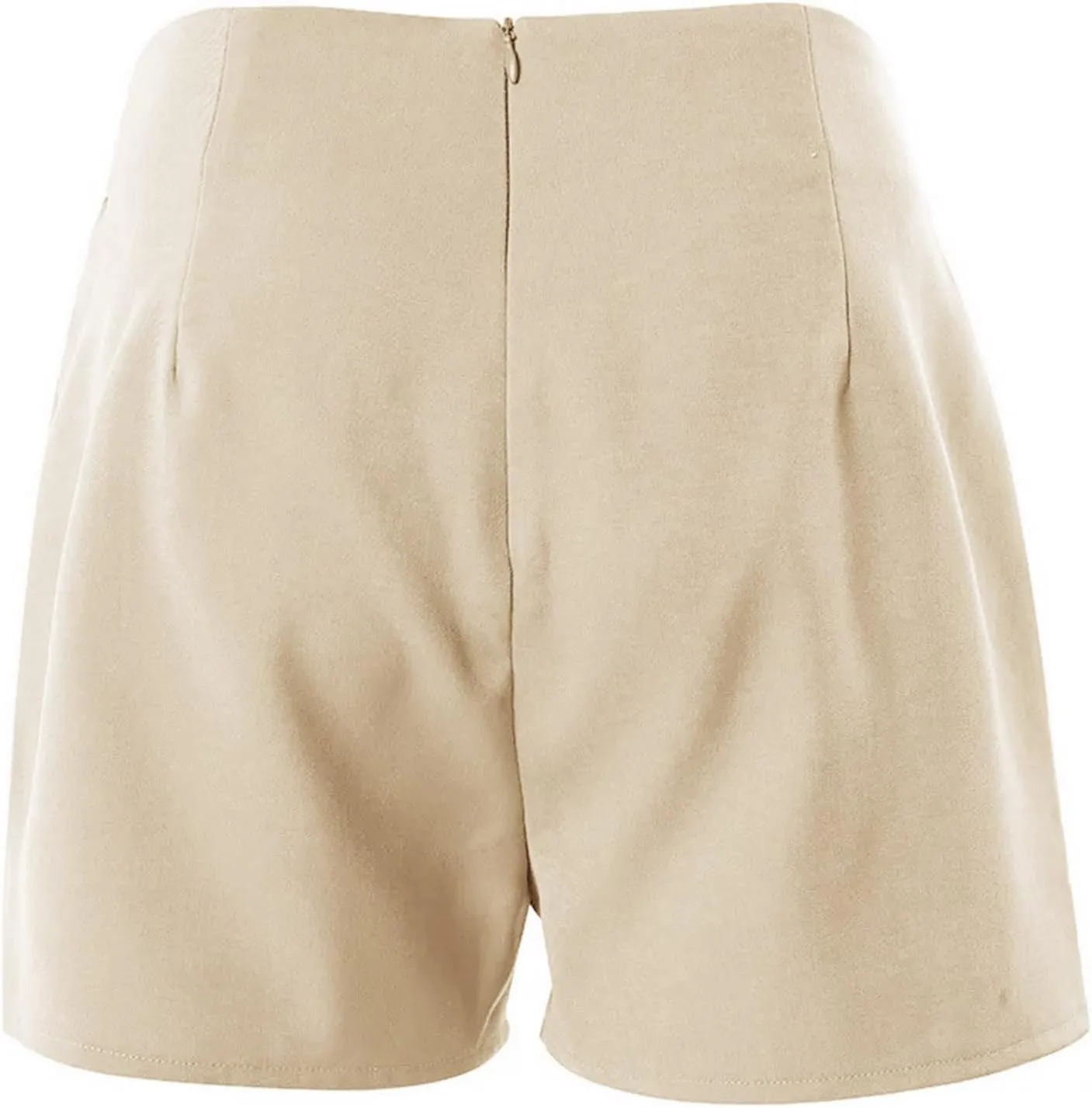 Womens Button Front Wrap Skirts High Waist Tummy Control Dressy Skorts Summer Solid Ruffle Casual Workwear Outfits