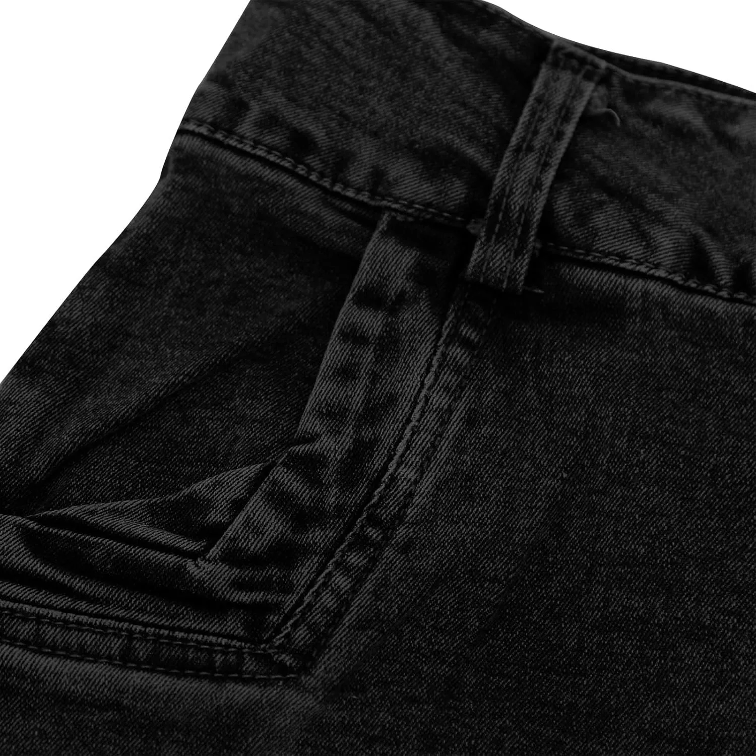 Women's Destroyed Mid Length Denim Wrap Skirt Asymmetrical Hem Bodycon Cowboy Skirts Spring Trendy Casual Skirt