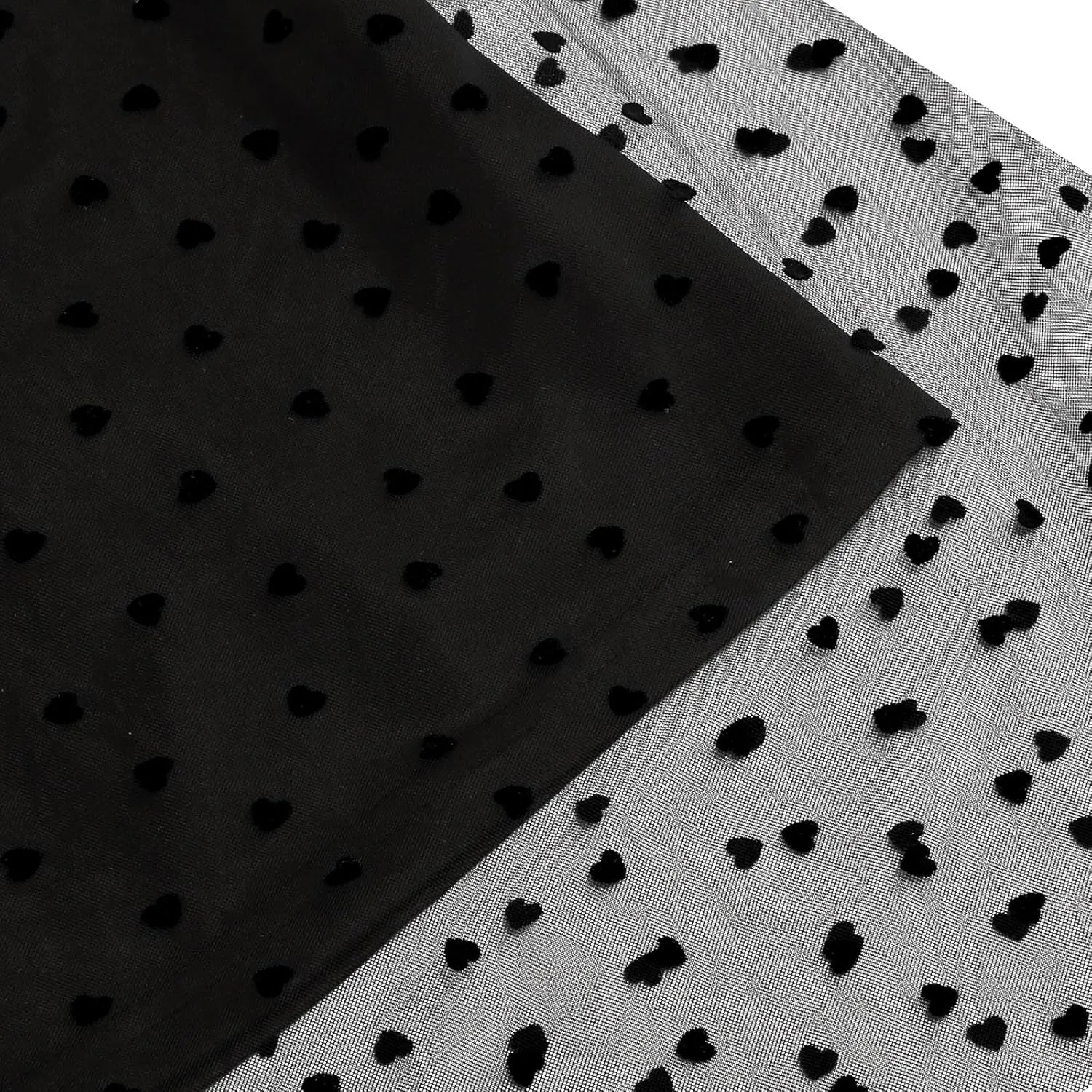 Women's Polka Dot Tulle Long Skirt, High Waisted Flowy Summer Casual Skirts Going Out Streetwear Trendy Clothes