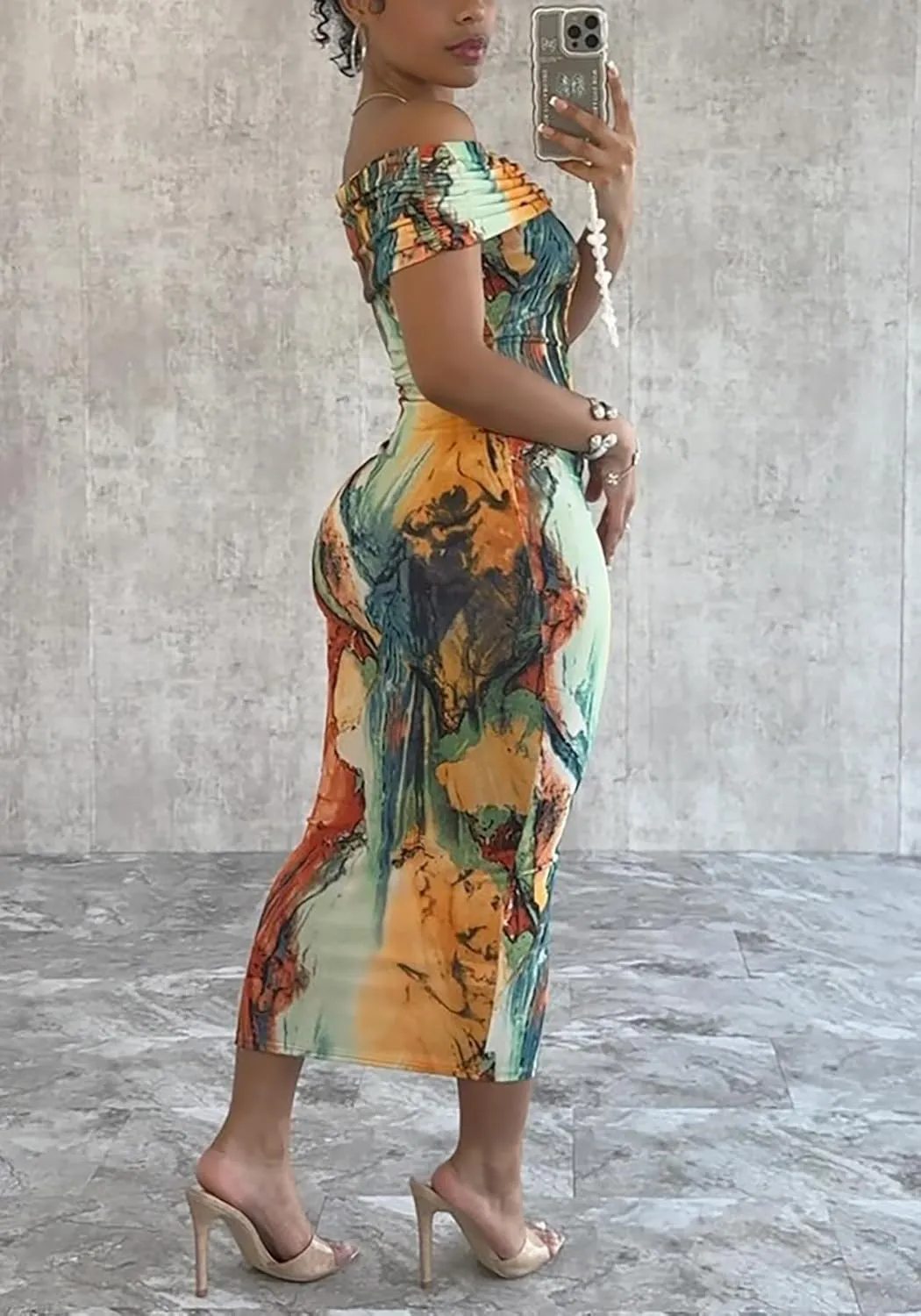 Women's Sexy Off Shoulder Sleeveless Bodycon Dresses Elegant Cocktail Evening Party Night Tube Dresses