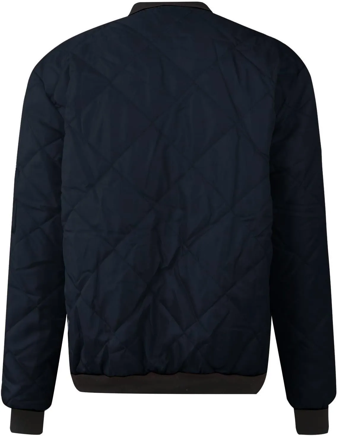 Ymosrh Men's Bomber Jacket Quilted Jackets Windproof Zip Up Winter Warm Coats Outwear Jackets Fashion, XL-5XL